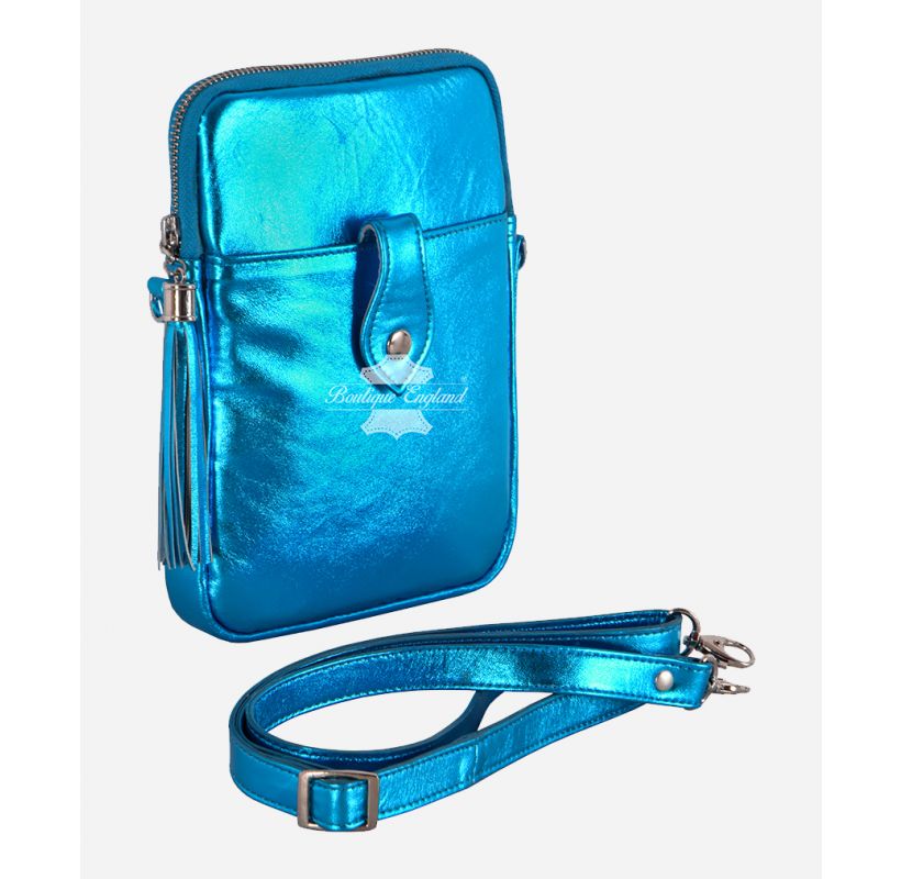 Electric Blue Shoulder Bag - Monzouzou